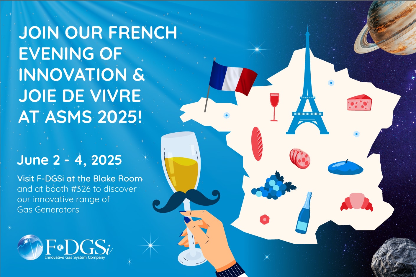 Join our French Evening of Innovation & Joie de Vivre at ASMS 2025